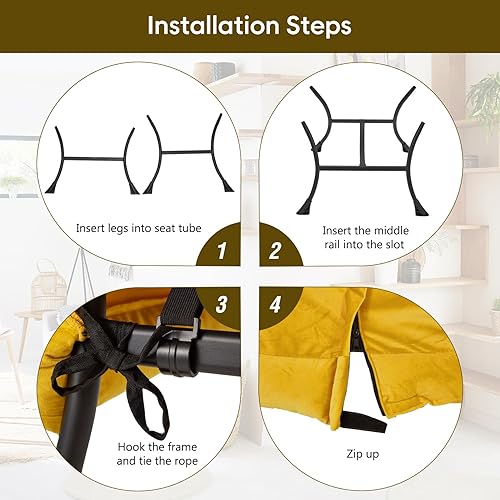 Miniatura 7 de Congermom Sofá Moon (amarillo-F)