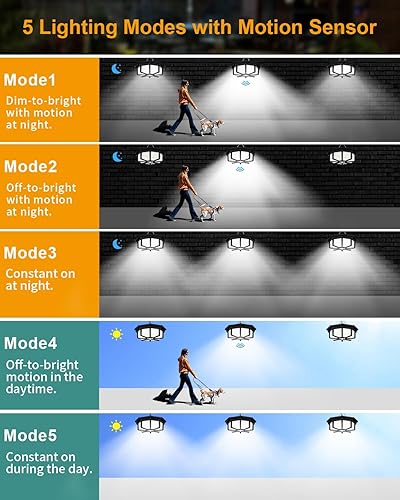 Miniatura 3 de Luz solar de cobertizo para interiores y exteriores, 288 LED, iluminación de 360, luces solares que funcionan durante el día con control remoto,