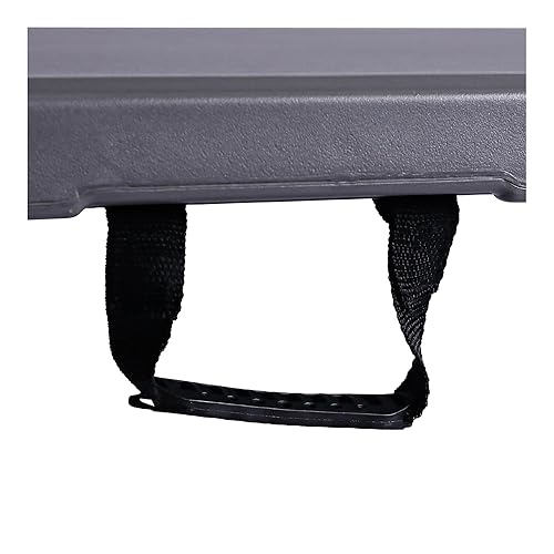 Miniatura 8 de Iceberg IndestrucTable Too 1200 Series Center-Folding Table, Indoor/Outdoor, Charcoal, 30" W x 96" L x 29" H