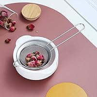 Vista 4 de Kyraton Juego de 6 coladores de malla fina, tamiz de harina para hornear, clandro de acero inoxidable, colador de té matcha, separador de salsa