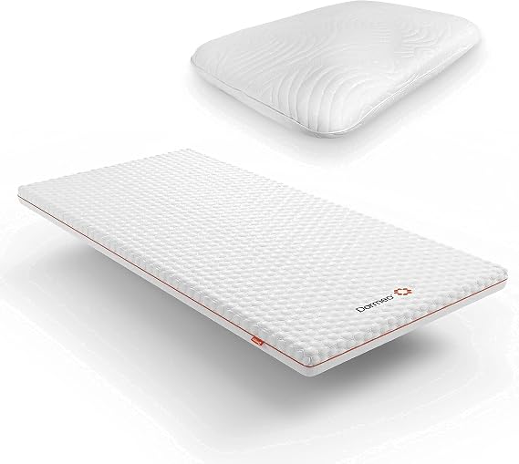 Dormeo Premium King Mattress Topper and True Evolution Pillow Bundle