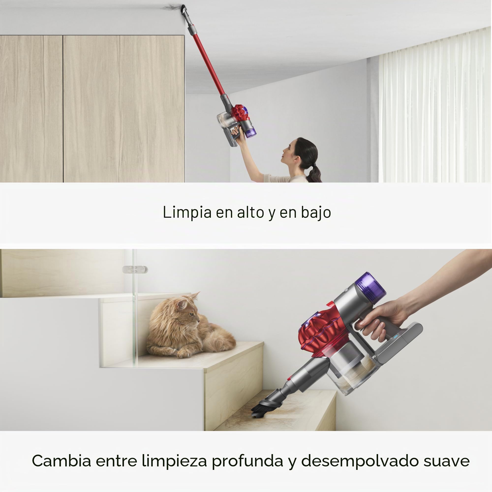 Amazon.com: Dyson V8 Origin Aspiradora, Rojo (renovado Premium