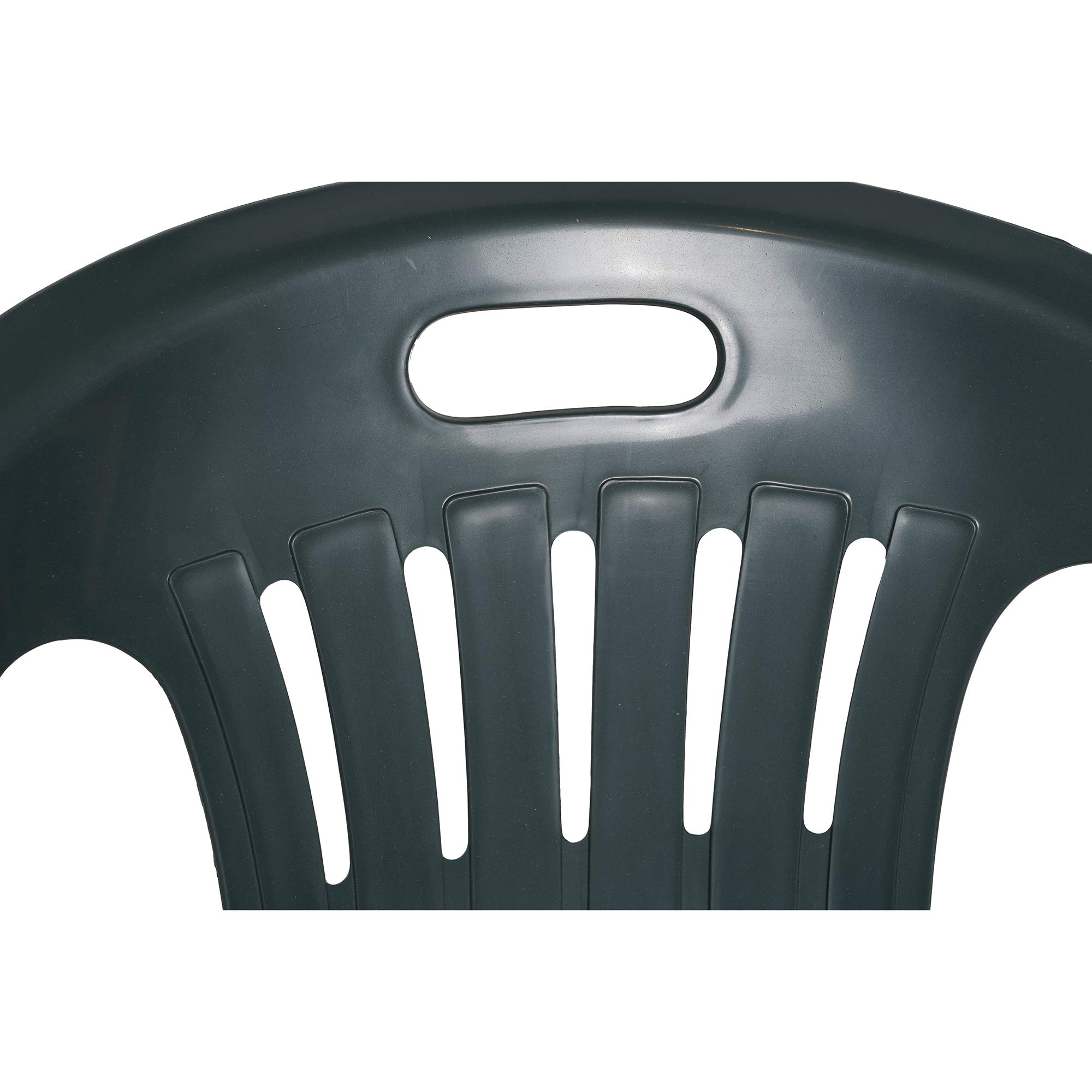 Dmora - Chaise d'extérieur Velletri, Sièges de jardin, Chaise pour table à manger, Fauteuil d'extérieur, 100% Made in Italy, 56x57h80 cm, Vert