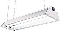 Durolux DL822N 2ft T5 HO Grow Light - 5000 Lumens 6500K Full Spectrum Fluorescent Fixture with Low Profile Reflector