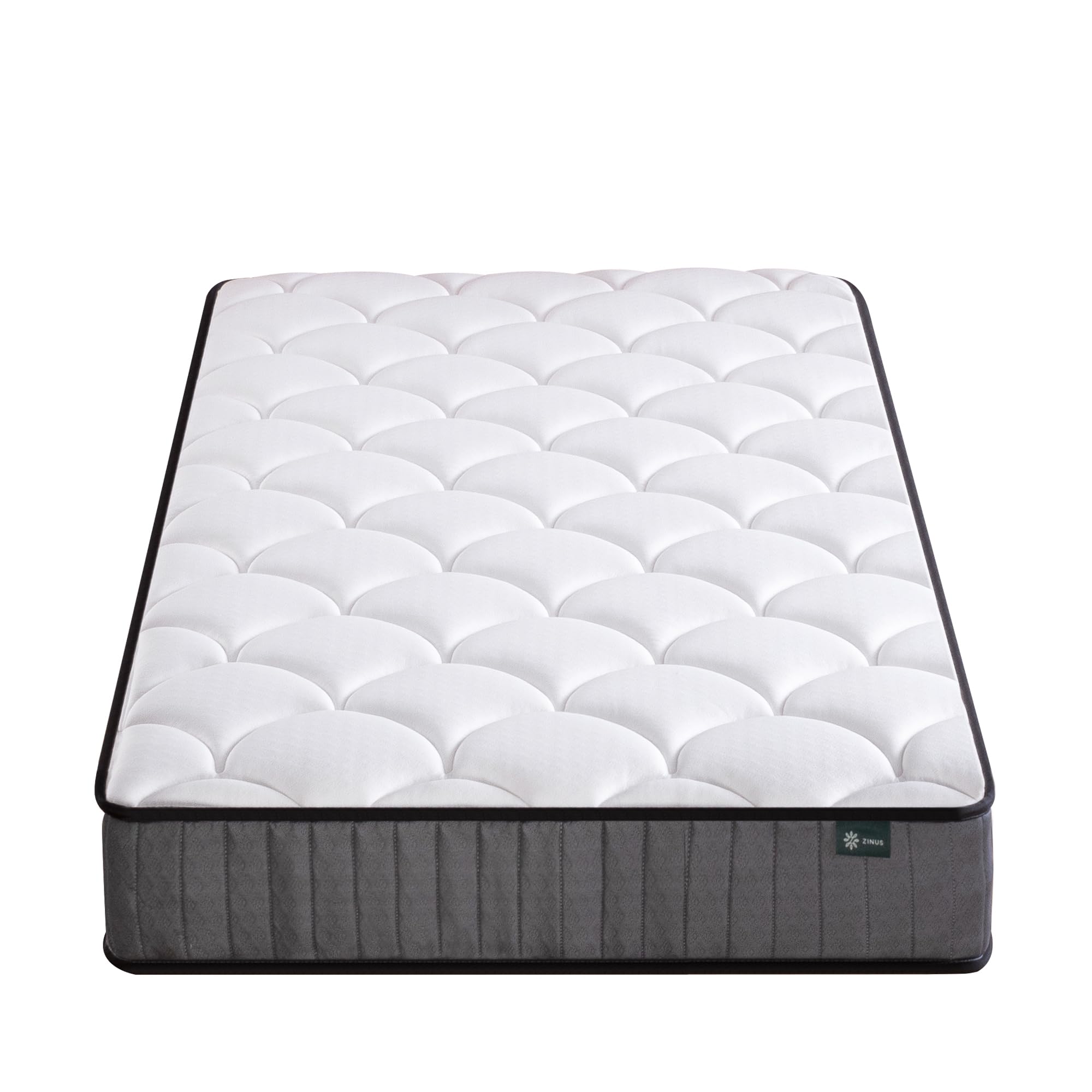 Zinus Hybrid Taschenfederkernmatratze 90x200cm - Härtegrad H2/H3 - Höhe 20 cm - Kühlende Ergonomische Memory Foam Matratze - Oeko-TEX Zertifiziert - Produziert nach Deutschem Qualitätsstandard