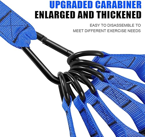 Miniatura 5 de Bandas de resistencia, bandas de ejercicio pesadas de 350 libras450 libras con asas, juego de bandas de entrenamiento para hombres de entrenamiento,