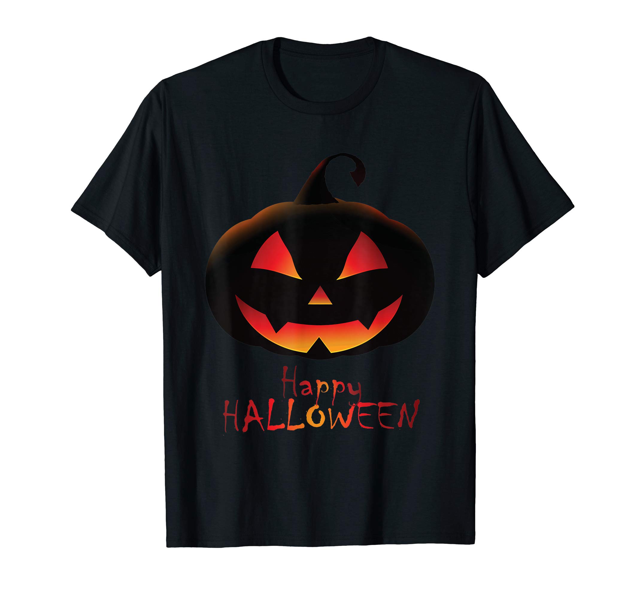 Creepy Spooky Halloween StoreKids Scary Jack O Lantern Pumpkin Halloween Boys Girls Teens T-ShirtOEKO-TEX STANDARD 100
