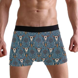 Men's Boxers Briefs Trunk Underwear Stretch Fit Built-in 3D Pouch Elastic Waistband No Fly Anti Chafe