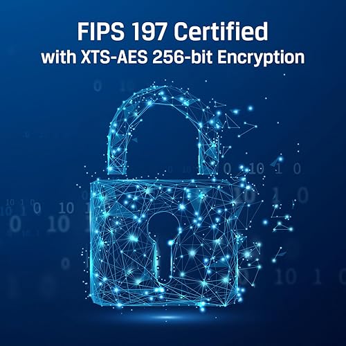 Vista 13 de Kingston IronKey Vault Privacy 80 1.92TB SSD externo FIPS 197 XTS-AES 256GB cifrado PIN de pantalla táctil Protección de datos segura