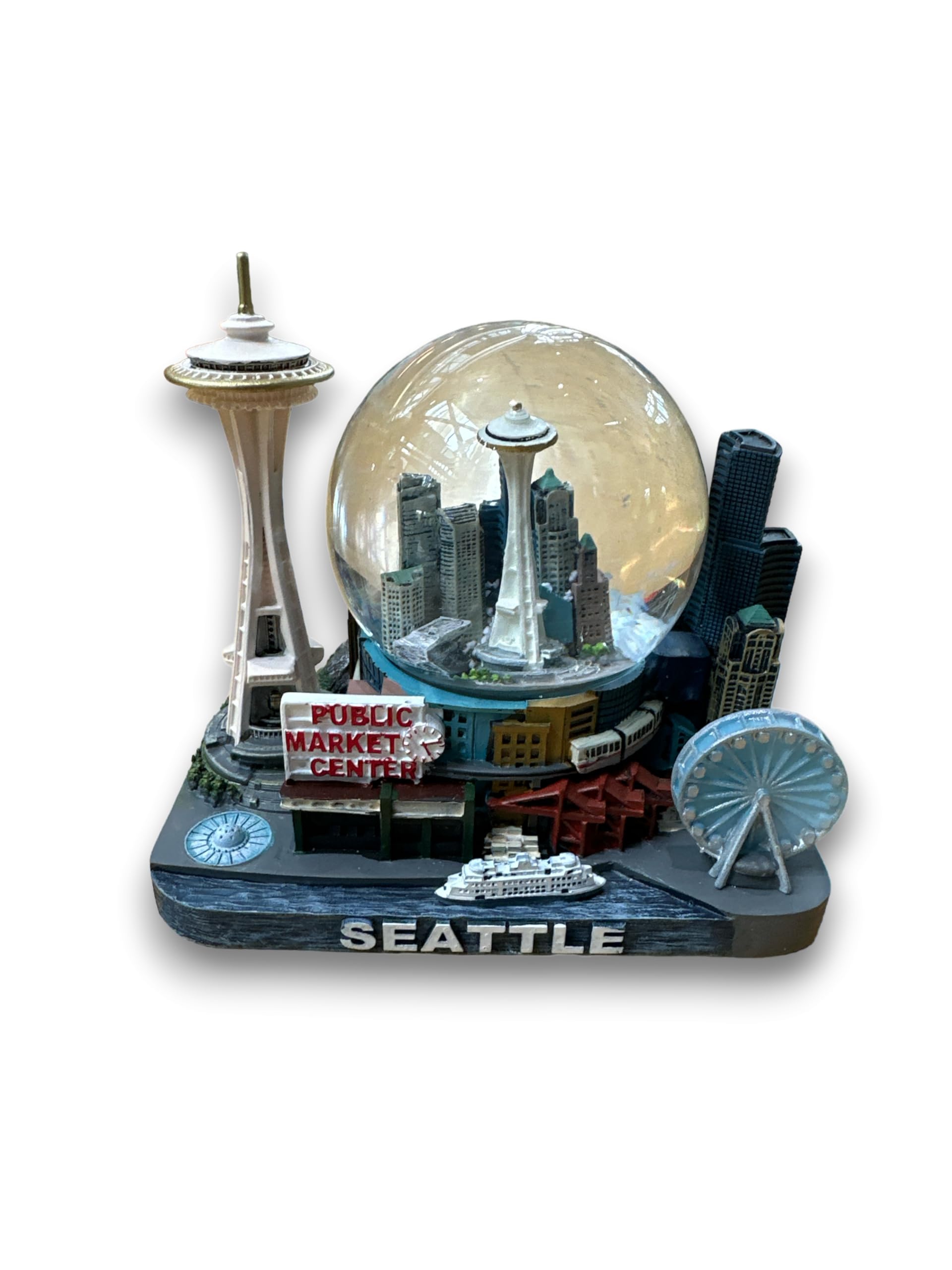 Amazon.com: Space Needle Officially Licensed 65mm Snow Globe