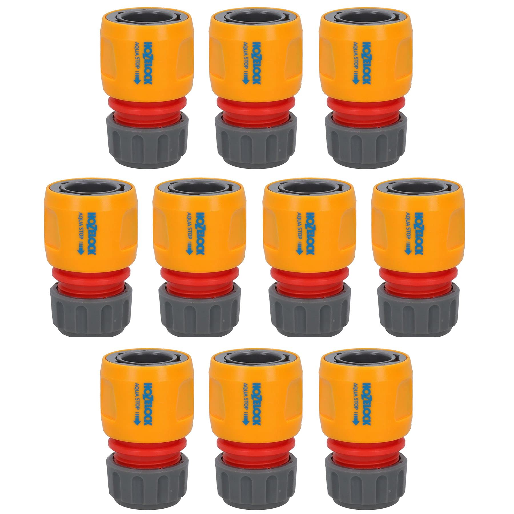 AB ToolsHozelock Quick Release Aqua Water Stop Garden Hose Pipe Connector Fitting 10pc