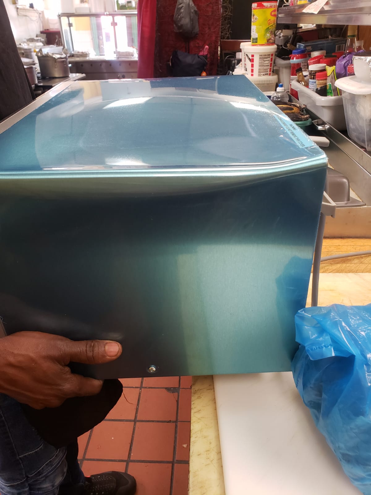 47/mo Finance Midea Equipment 1025F0A Stainless Steel Countertop Commercial Microwave Oven