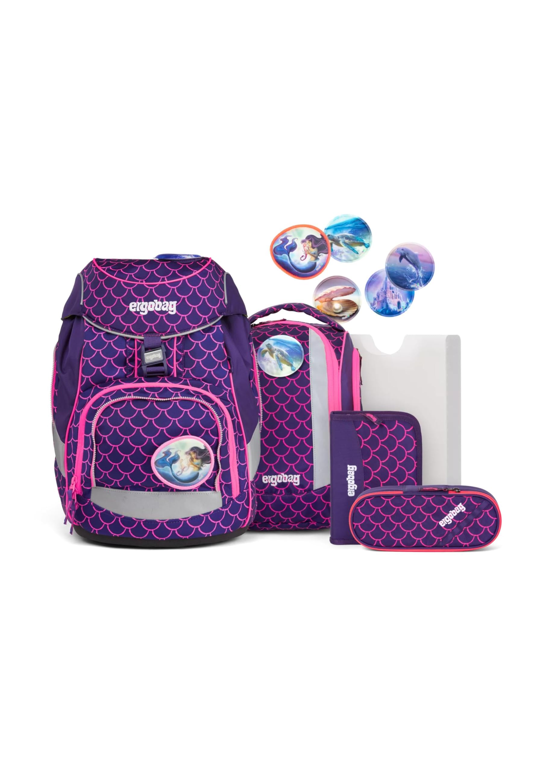 Ergobag Pack Schulranzen-Set 6tlg PerlentauchBär 004