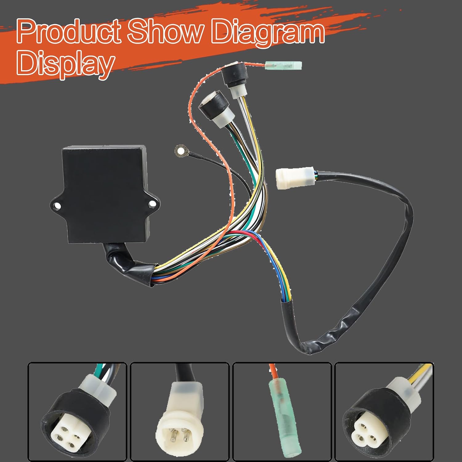 labwork CDI Module Box with Multicurve Replacement for Yamaha Warrior 350 YFM350 Replacement for 3GD-85540-20-00 3GD855402000 1990-1995