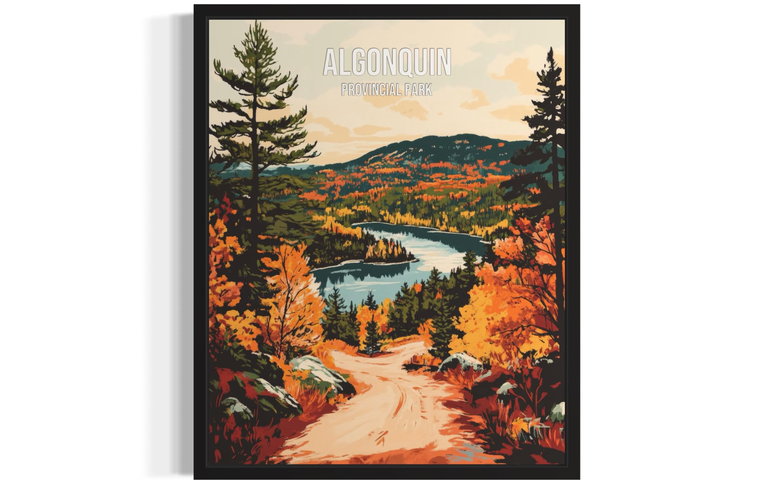 Amazon.com: Algonquin Provincial Park Wall Art Poster Print