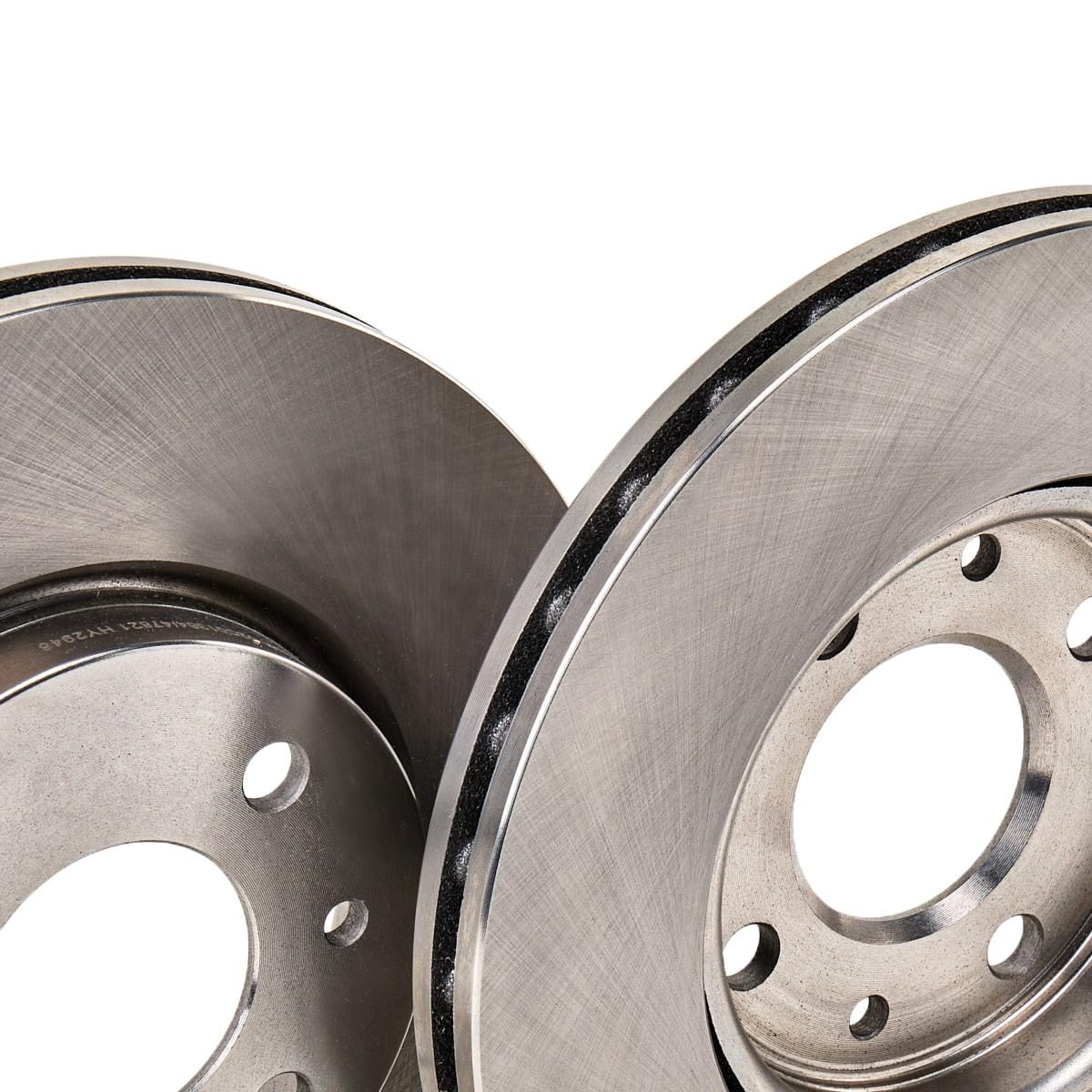 RIDEX 82B0067 2x Disco freno Anteriore senza viti/bulloni Compatibilità con FIAT 500 312