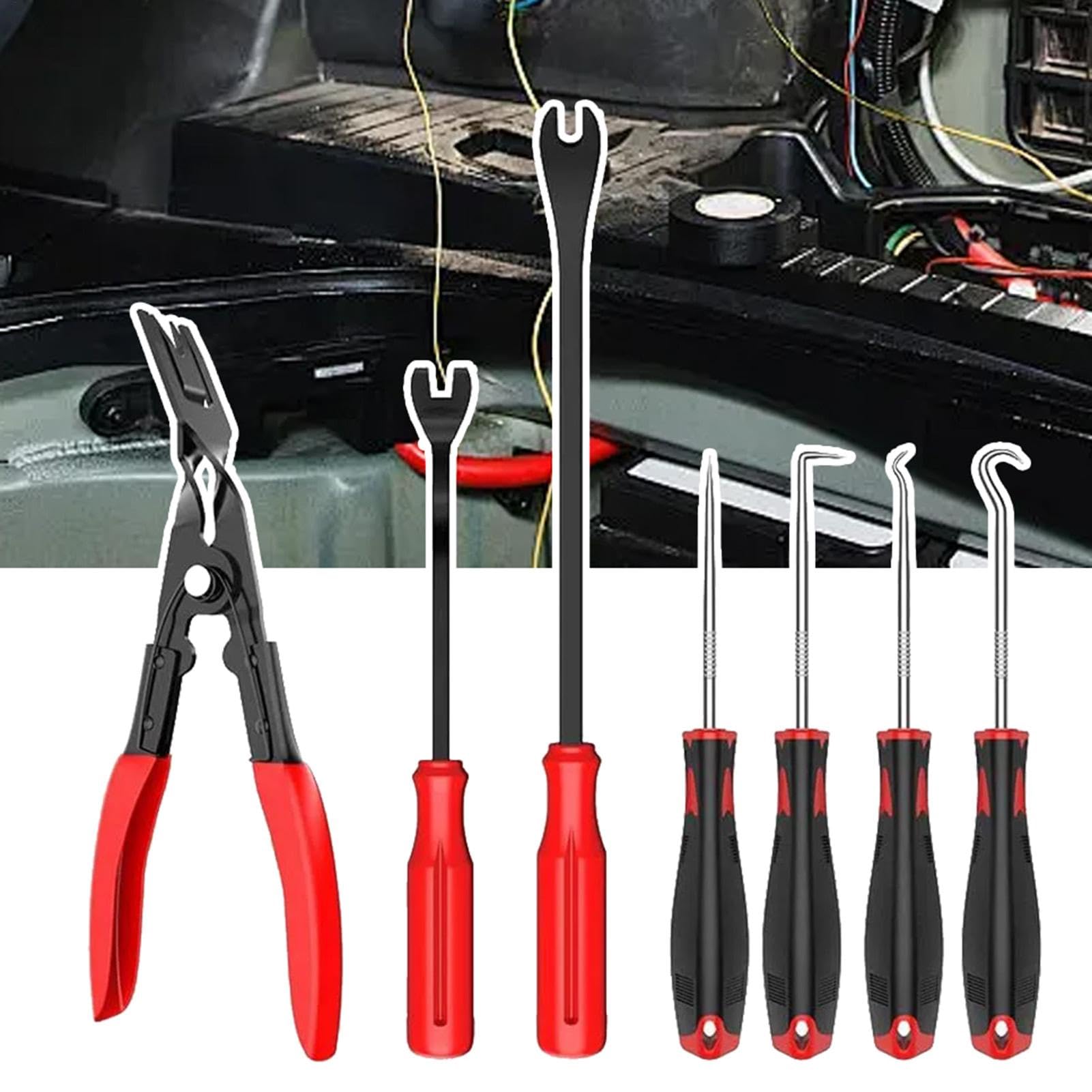 Strumento di rimozione del rivestimento per auto, kit di utensili per