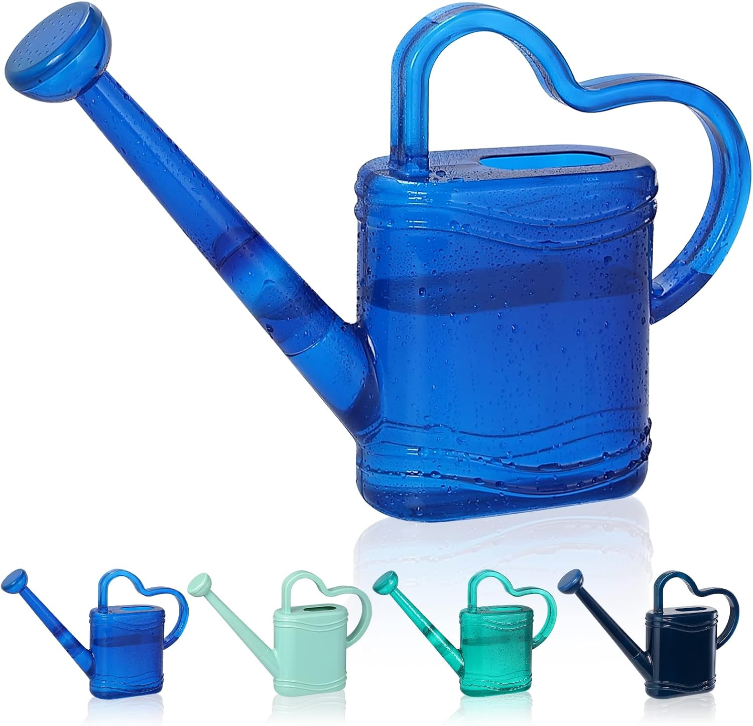 Watering Can for Indoor Plants, Small Watering Cans with Long Spout, Outdoor Plant Watering Can for Plants, Flowers, Succulents, Miniature Bonsai, Hanging planters 1.6L 2/5 Gallon