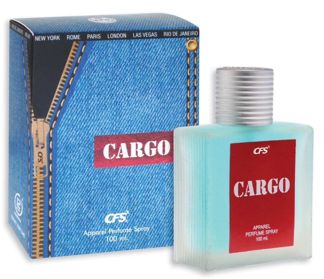 SIYAVAR CFS Denim Cargo Perfume Spray for Men | Denim Style Fresh Long Lasting Fragrance | Apparel Body Spray | 100ml-image-2