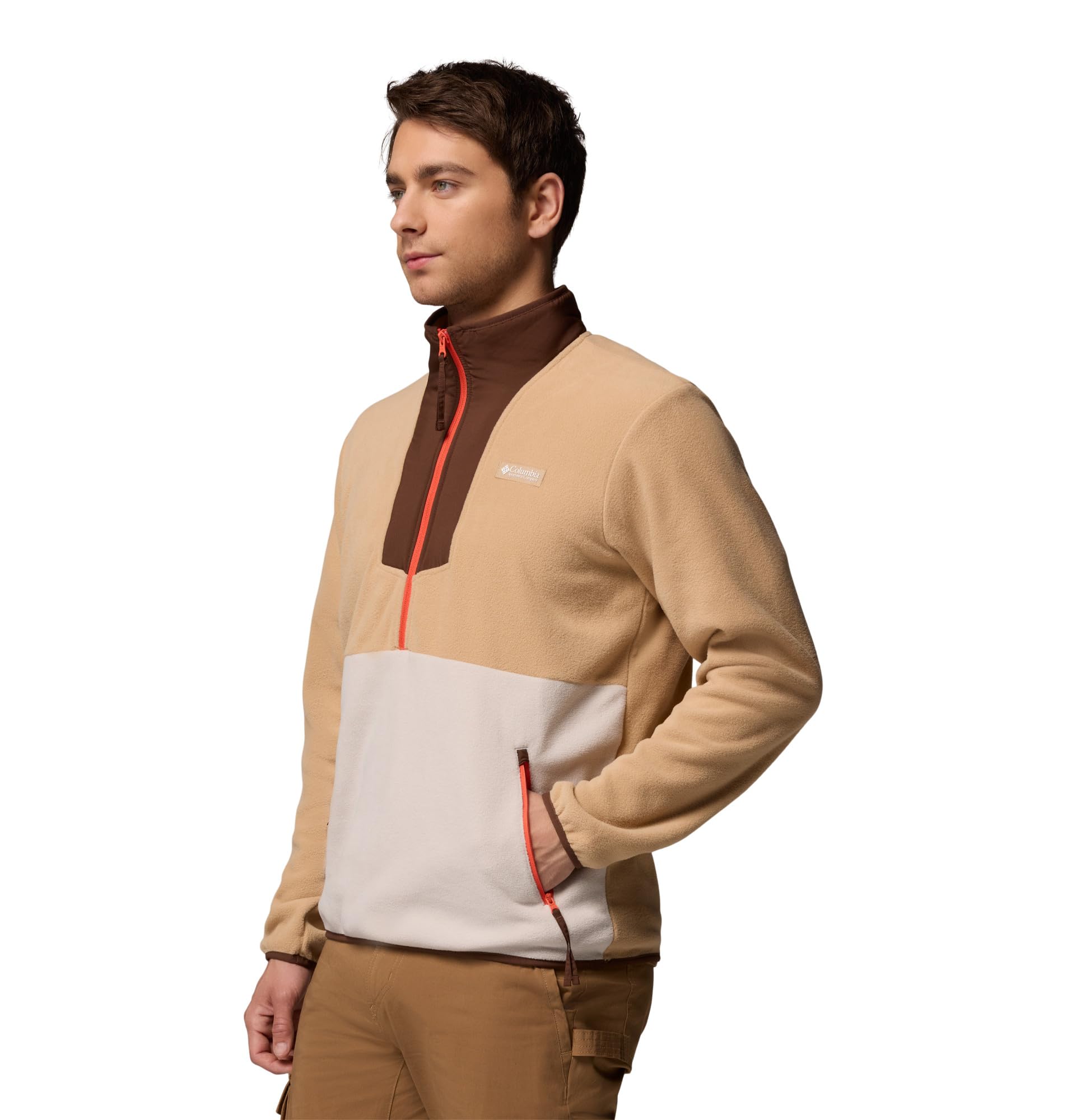 Columbia Sequoia Grove Pull en polaire semi-zippé pour homme