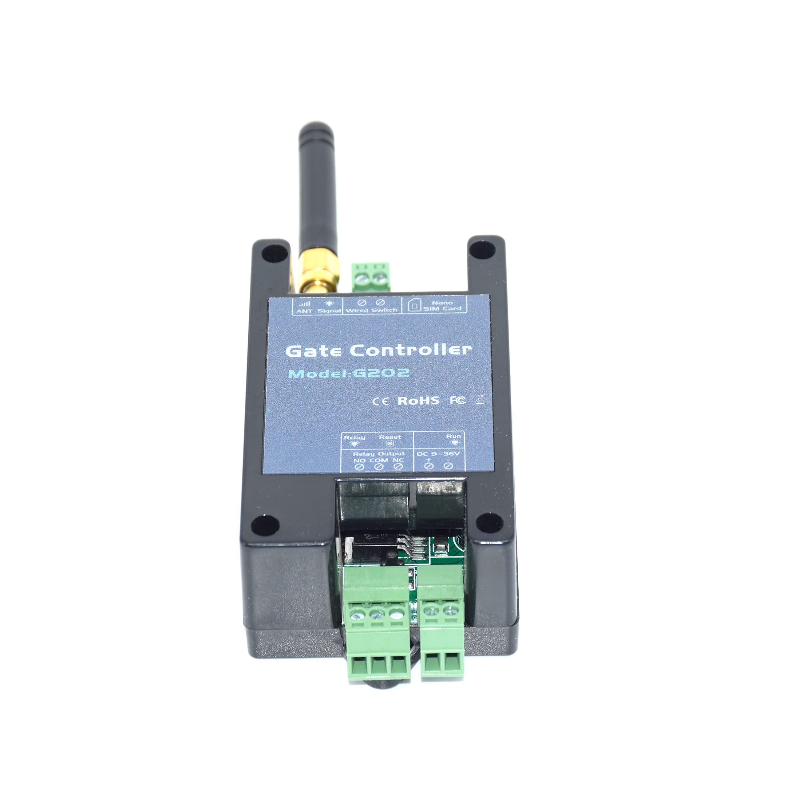 Automatyczne Samozamykacze, GSM. Pilot zdalnego sterowania G202 Przełącznik przekaźnikowy do przesuwnego otwierania bramki garażowej (Wymień RTU5024)(2G With Adapter)