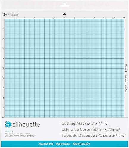 Silhouette America - CUT-MAT-12-3T-Paquete de 2 alfombrillas de corte Camafeo, tachuela estándar 2 unidades