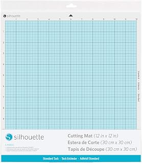 Silhouette America - CUT-MAT-12-3T-2PACK Cameo Cutting Mat, Standard Tack 2 Pack