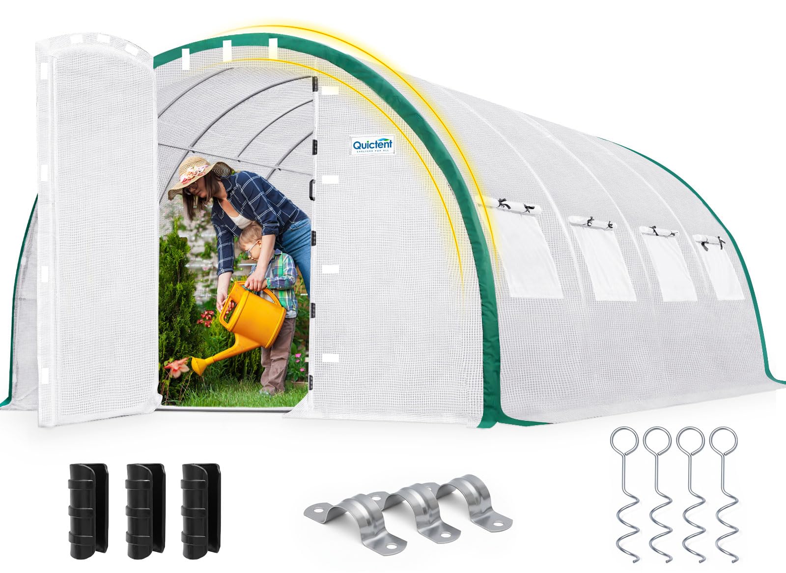 Quictent 20x10x6.6FT Premium Greenhouse