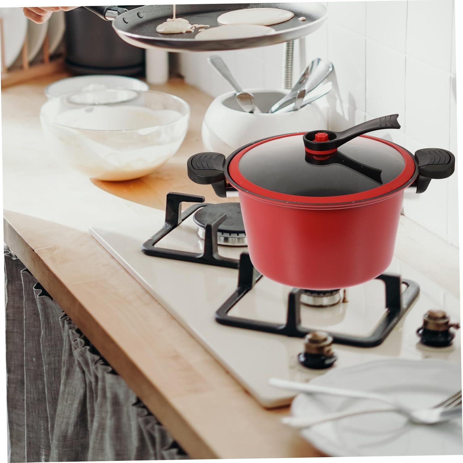 Capacity Gas Cooker Pressure Cooker Prestige Canning Kitchen Gadget Efficient Cooking