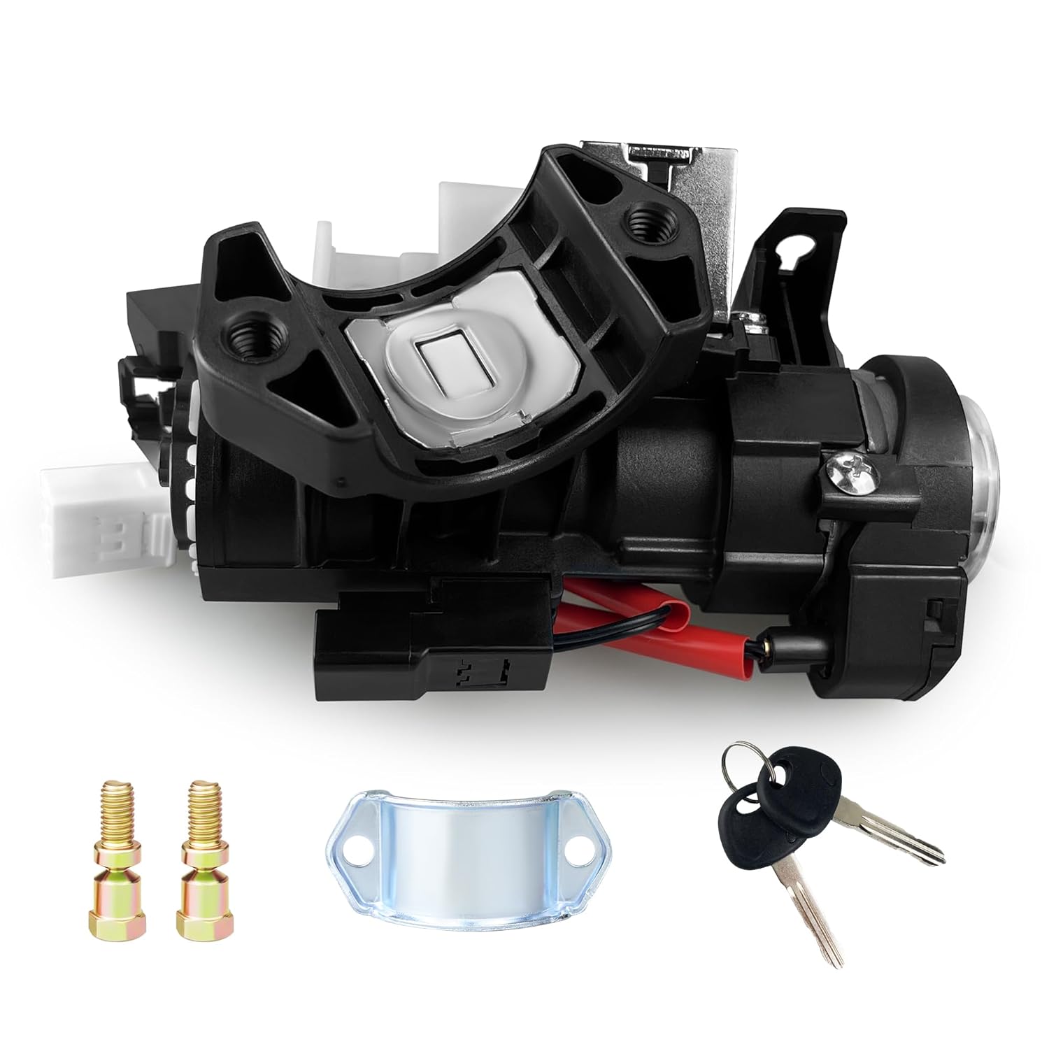 81905-F2230 Ignition Lock Cylinder Housing Assembly Compatible with Hyundai Elantra 2017-2020, Ignition Lock Switch Cylinder Assembly with 2 Keys, Replaces 81905F2230 Ignition Switch Kits