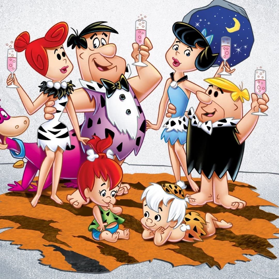 LJGFW 5D Diamond Painting Kits The Flintstones Embroidery