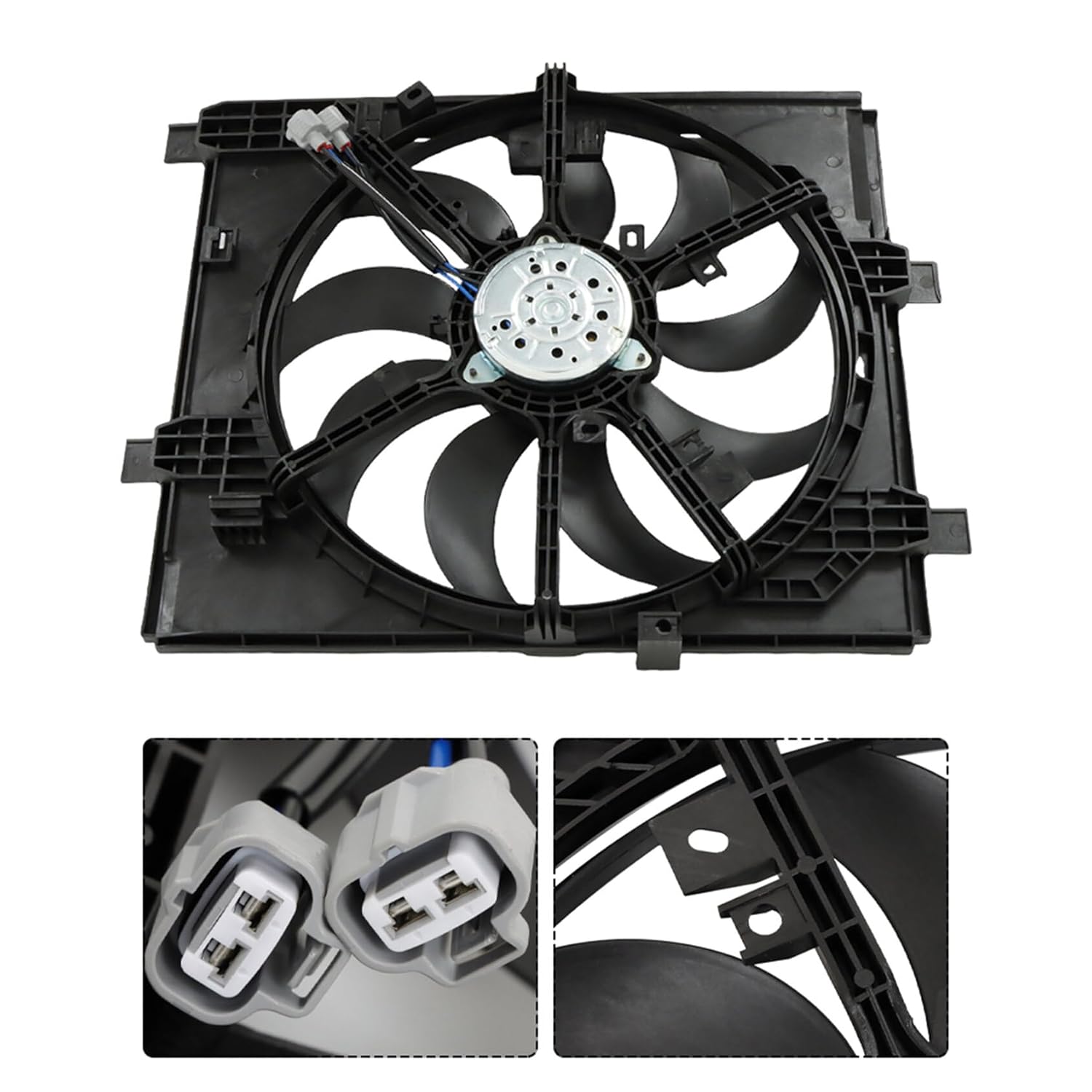 Radiator Cooling Fan Assembly Replacement for 2011-2017 Juke NI3115147 620452 214831KC0A
