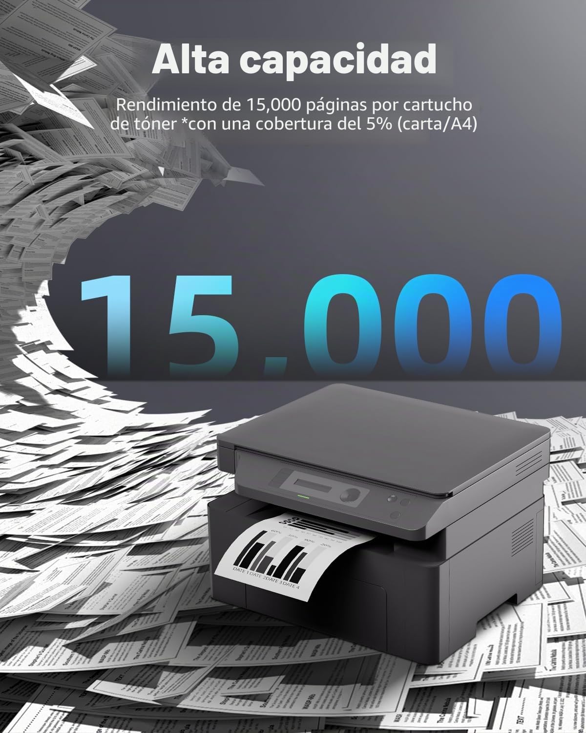 INK4U DR2510 Tambor Compatible para Toner Brother DR2510 Tambor para Brother HLL2400DW HLL2445DW HLL2400DWE,DCPL2660DW DCPL2620DW DCPL2665DW,MFCL2800DW MFCL2860DW MFCL2827DWXL