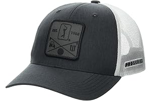 Men Casual Golf Trucker Hat with Mesh Back