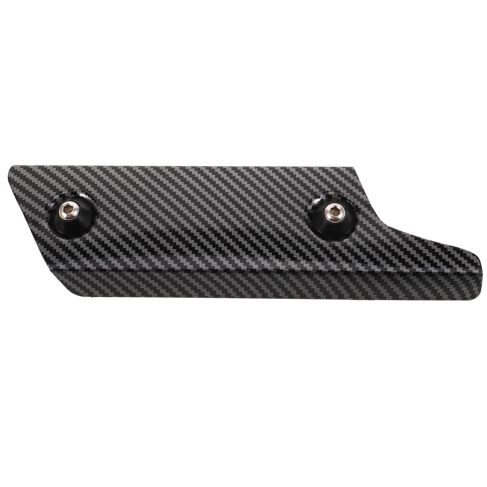 Protector de acero inoxidable negro para aislamiento térmico de alta durabilidad en motos 8