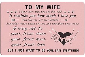 Wife Christmas Card Gifts - Merry Christmas Card for Wife from Husband