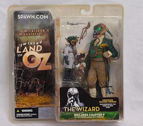 McFarlane Toys Twisted Land of Oz Figura de acción Mago con científico