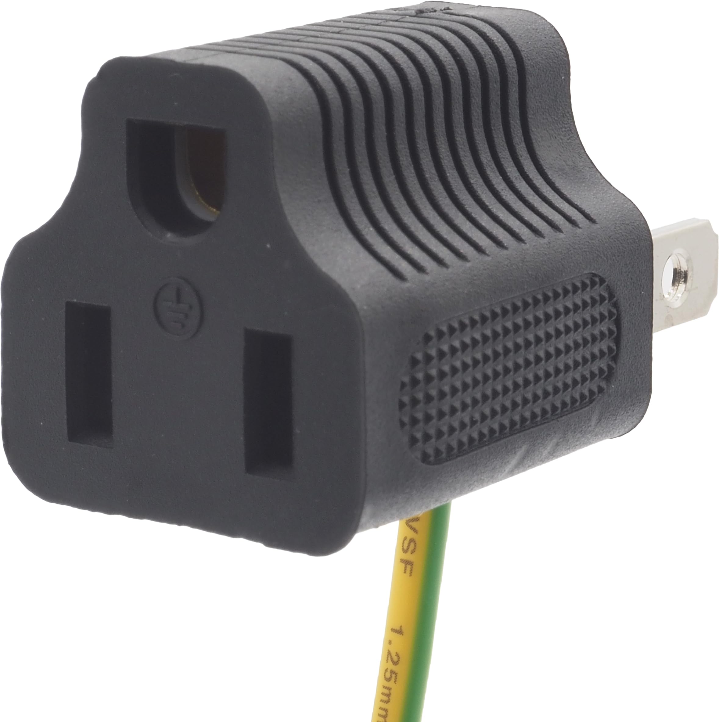 Amazon | オーディオファン 変換アダプタ 電源3ピン→2ピン変換