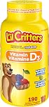 L'il Critters Children's Vitamin D3 Gummies - 800 IU Vitamin D3 Daily Dose, Helps Support Bone Health, Naturally Sourced Flavors, 3-Month Supply - 190 Count