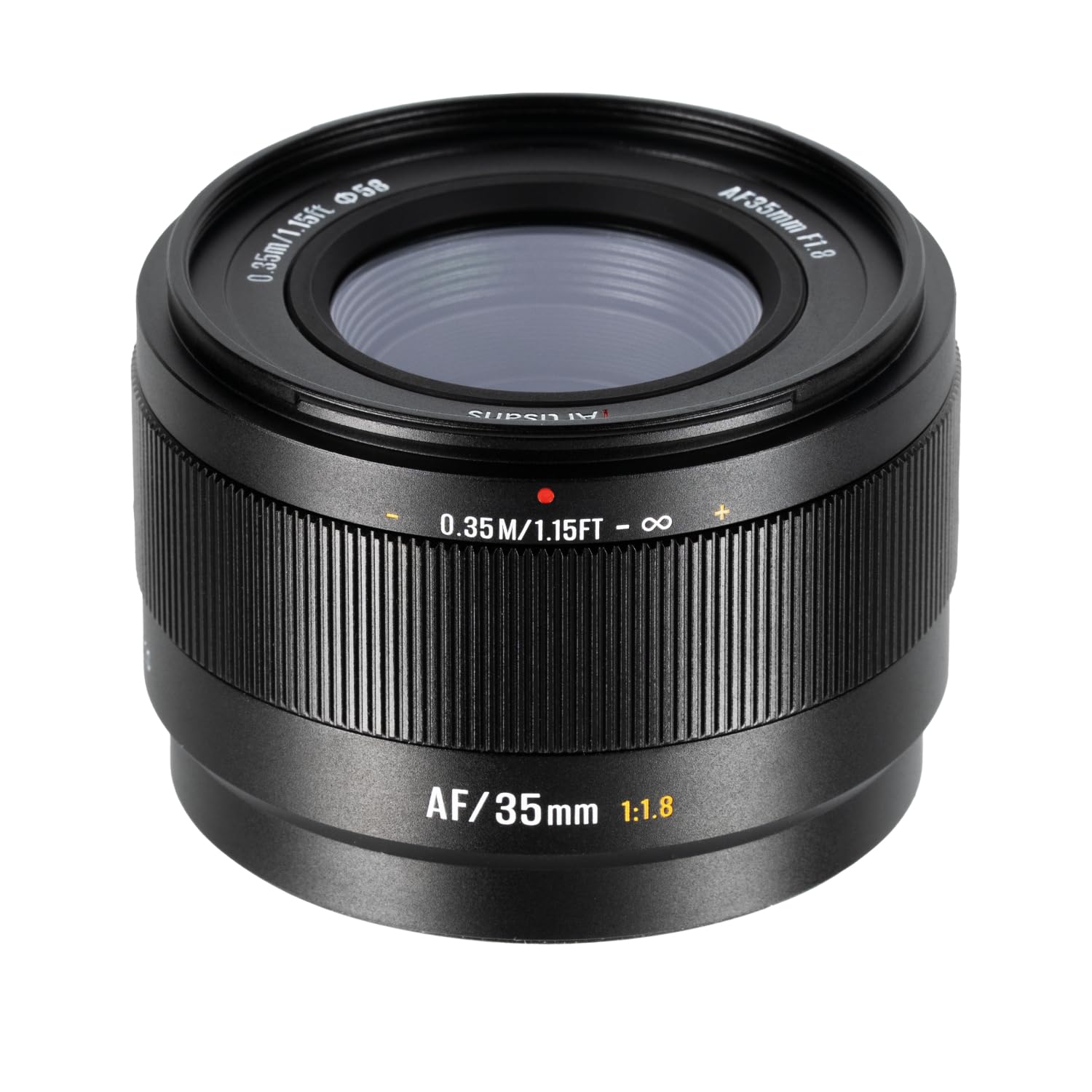 7artisans Obiettivo AF 35 mm F1.8 per E (APS-C) - Obiettivo mirrorless con messa a fuoco fissa STM, baionetta metallica e F1.8 per A6700, ZV-E10, A6400 e altro ancora (E-Mount)