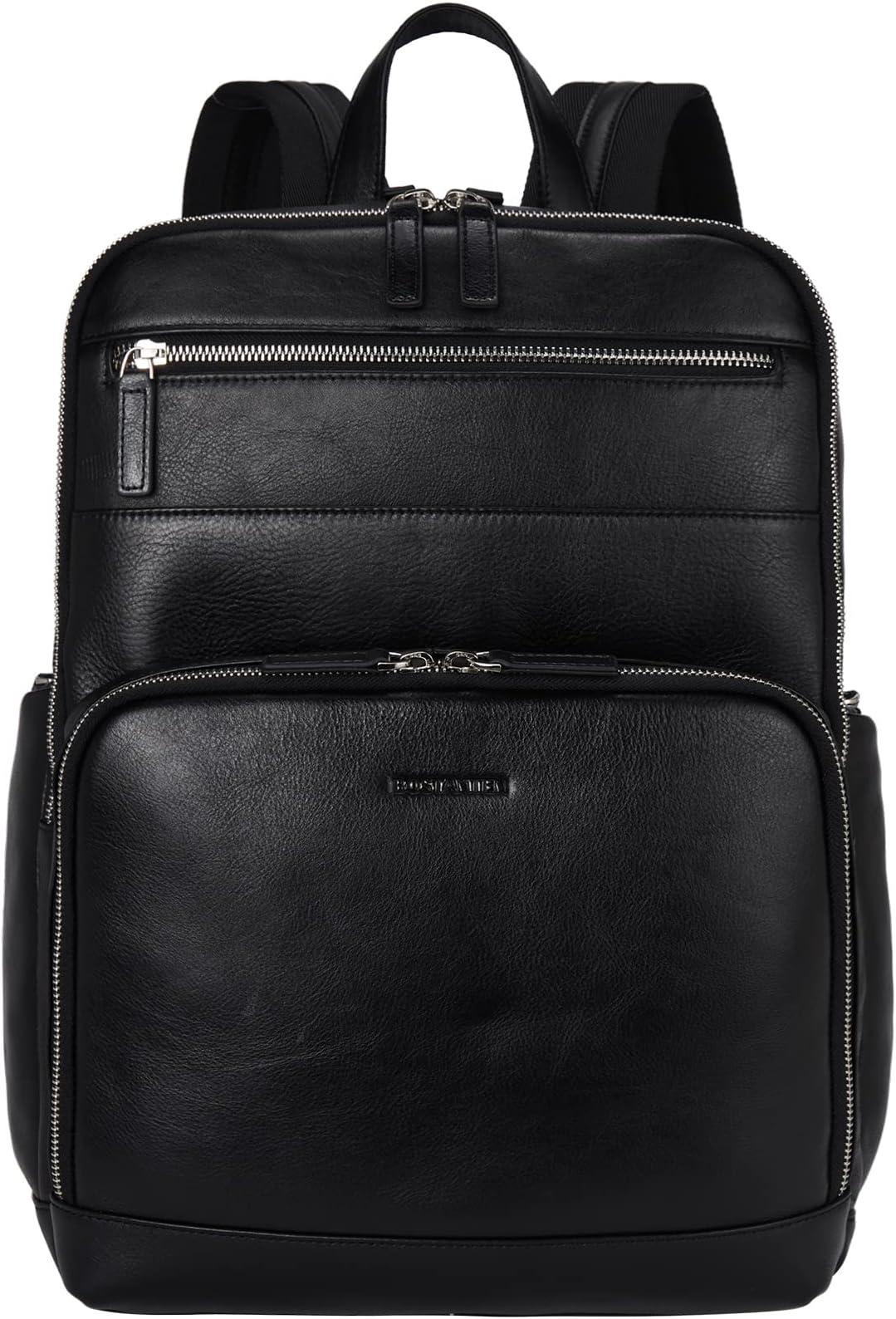 BOSTANTEN Leather Backpack Business Laptop Travel Camping Shoulder Bag Gym Sports Bags for Men