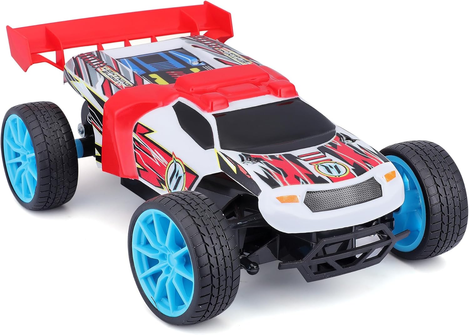 Maisto Tech R/C 2.4 GHz WhipFlash Light-up Buggy, Red