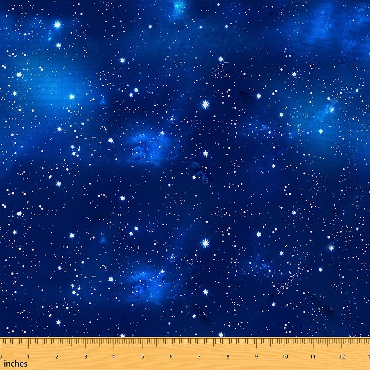 Feelyou Galaxy Upholstery Fabric for Chairs 3 Yards Boys Girls Outer Space Fabric by The Yard for Kids 3D Printed Space Decorative Waterproof Outdoor Fabric Space Outer Sky Blue Outdoor Fabric