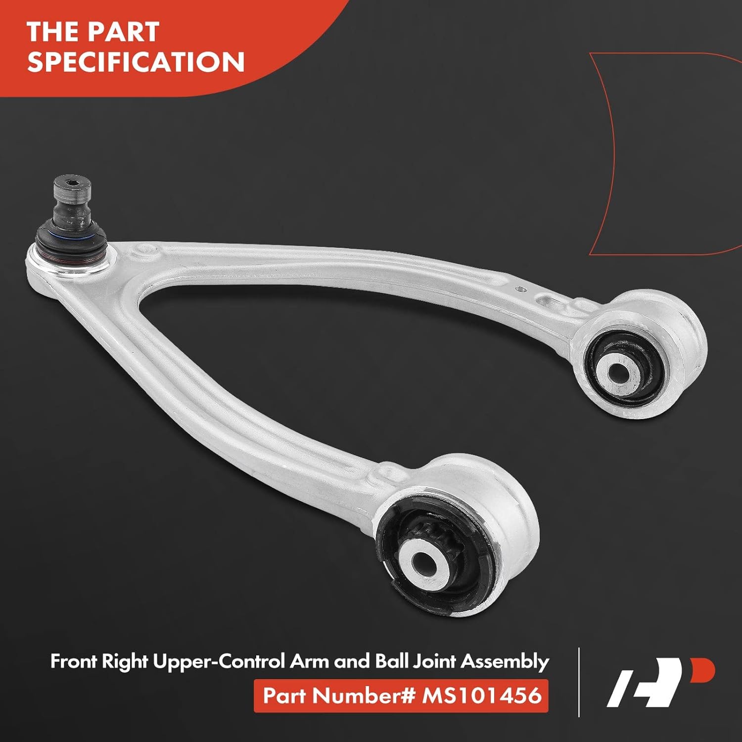 A-Premium 2 x Front Upper Control Arm with Ball Joint Compatible with Mercedes-Benz S400, S400L, S450, S450L, S500, S500L, S550, S550e, S560, S560e, S560L, S600, S600L, Maybach S550 S560 S600 S650