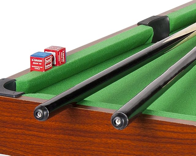 Foto 7 de 8 de Leomark Mesa de Billar, Accesorios Mesa de Billar de Madera para Sus Familiares y Sus Niños