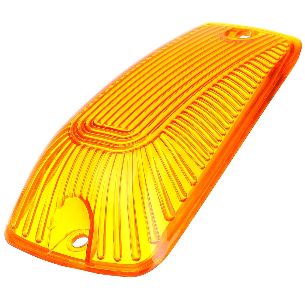 LBRST 5x Top Roof Light Amber Cab Clearance Marker Cover Lens LED Top Clearance Marker Light for 1988-2002 Chevy/GMC CK1500/2500/3500/4500/5500/6500/7500 Trucks Light
