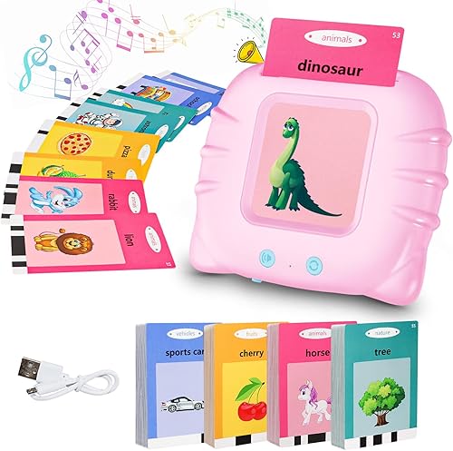 Tarjetas didácticas parlantes para niños de 2 a 4 años de edad regalo de 224 palabras visuales juguetes educativos de aprendizaje para niños disponible en Yaxa Colombia