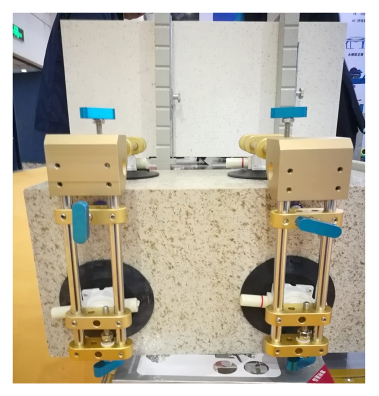 Stone Seam Ssetter, 2 Szt. 90 Stopni Kamień Bez Szwu Ustawiający Szew Narożny Pionowy Profesjonalny Blat Narzędzie Instalacyjne Do Granitu, Kamienia, Marmuru, Płyty,Narzędzia do obsługi materiałów