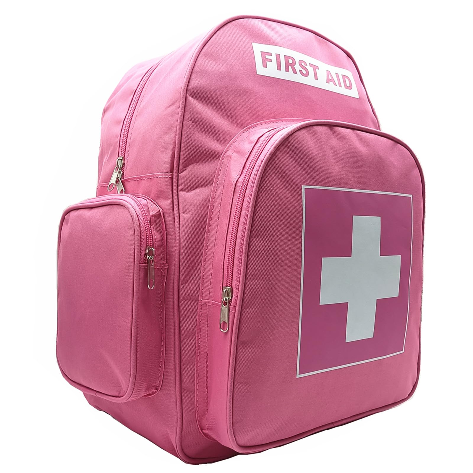Red Emergency Sac à dos de premiers secours médical pour premiers secours Sac à dos de traitement Sac de traumatisme pour les paramètres Camping Vacances en plein air Chien Chat Voyage Route Voyage