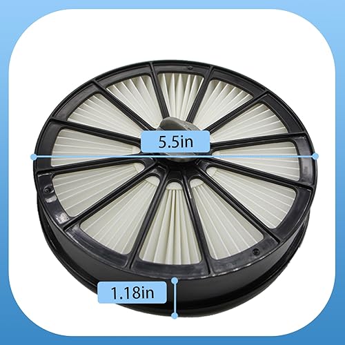 Miniatura 4 de Filtro 2087 compatible con Bissell Serie 2087 Borrador de pelo de mascotas Aspiradora vertical 2087 20872 20874 20878 2087Q 2087R (1 filtro